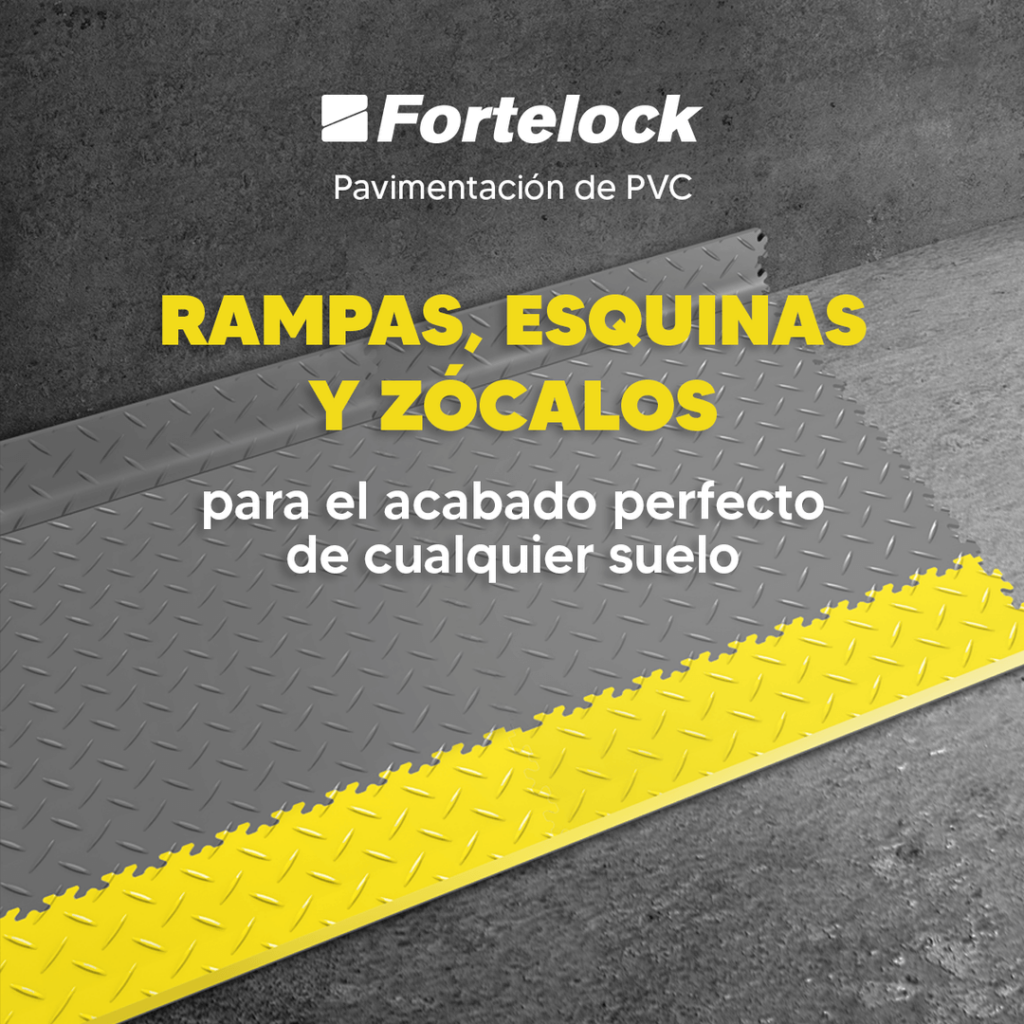 Fortelock: Rampas, esquinas y zócalos